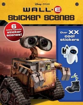 Disney "Wall*E" Sticker Book - قراءة صورة - ملصق ولون - حكايات خرافية