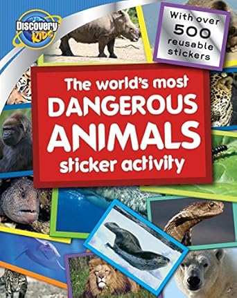 My Animal stickers Activity Book - الحشرات المزدحمة (ملصق Discovery 3D)