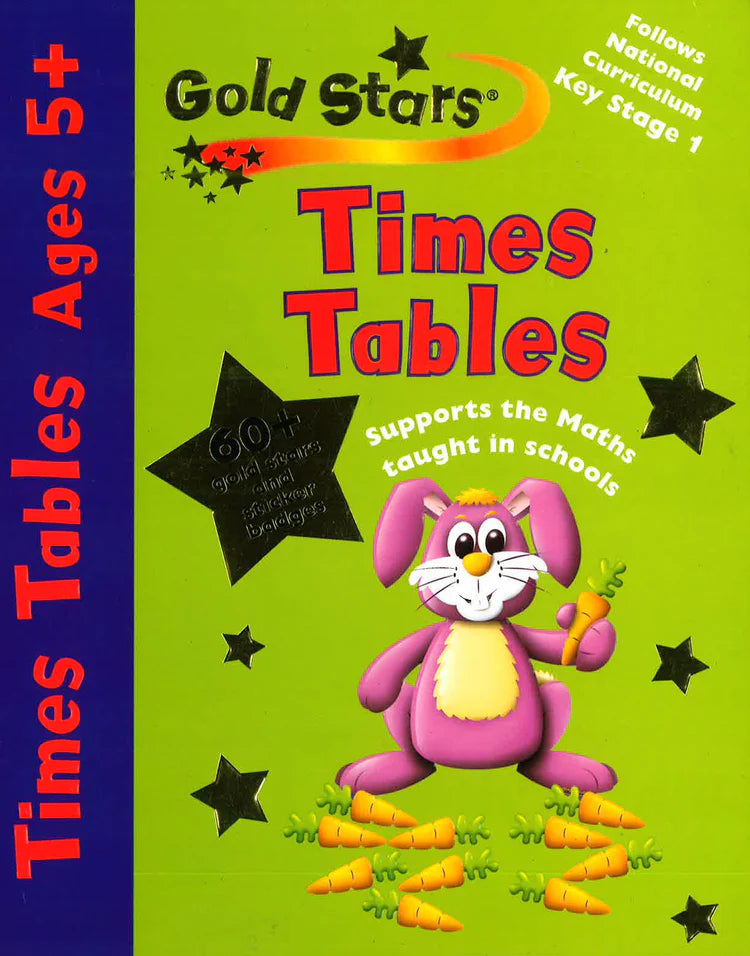 Gold Stars Workbook - Times Tables 5+