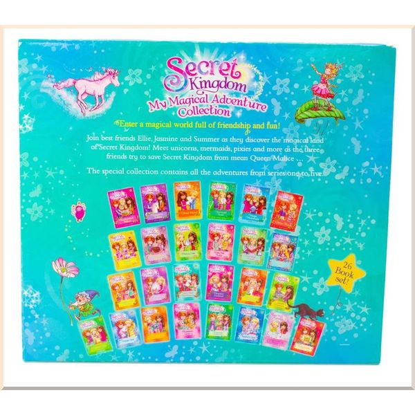 مجموعة Secret Kingdom My Magical Adventure Collection المكونة من 26 كتابًا