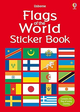 Flags of the World - Sticker Book - أعلام العالم - كتاب الملصقات