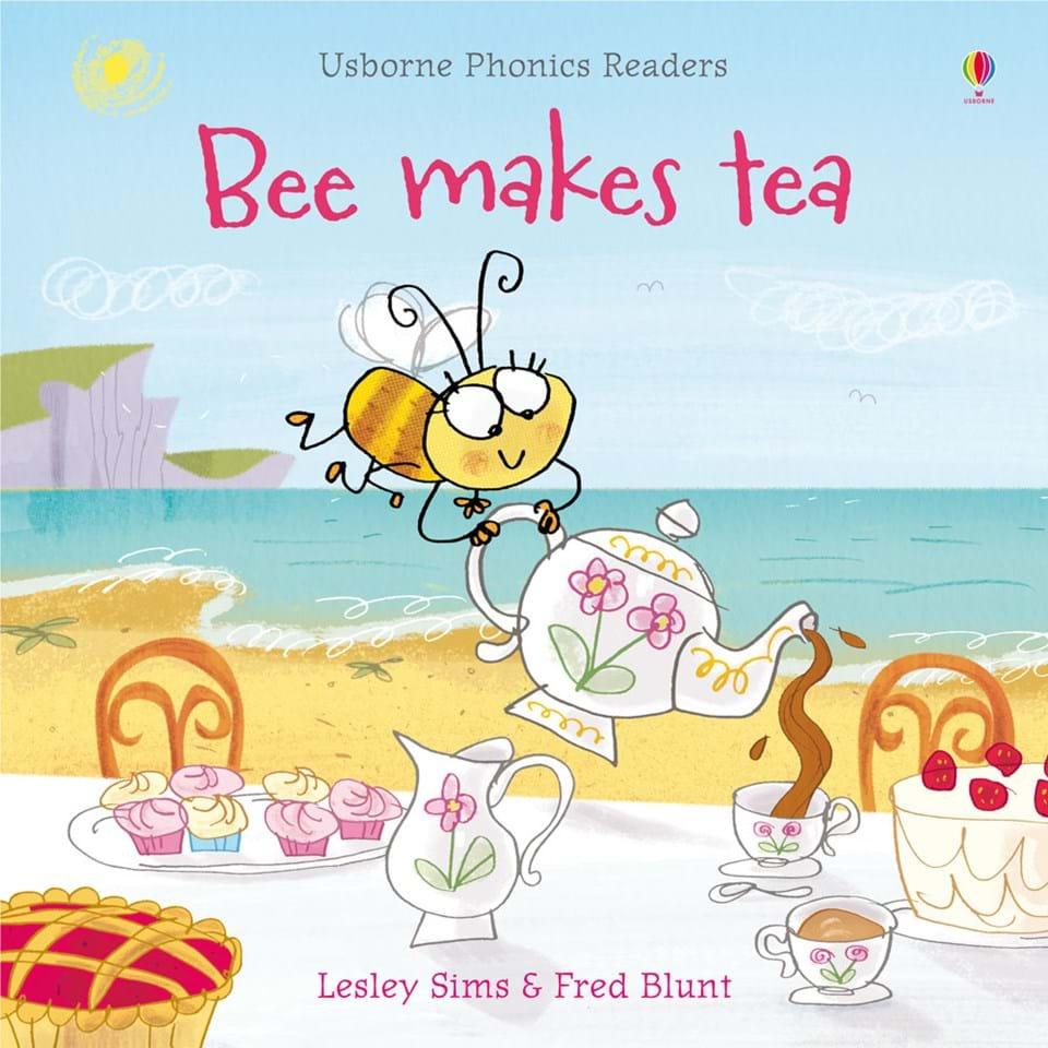 Usborne Phonics Readers - Bee Makes Tea - Spectrawide Bookstore