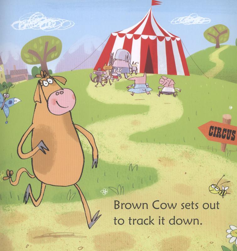 USBORNE - Cow Takes a Bow - Usborne Phonics Readers - Spectrawide Bookstore