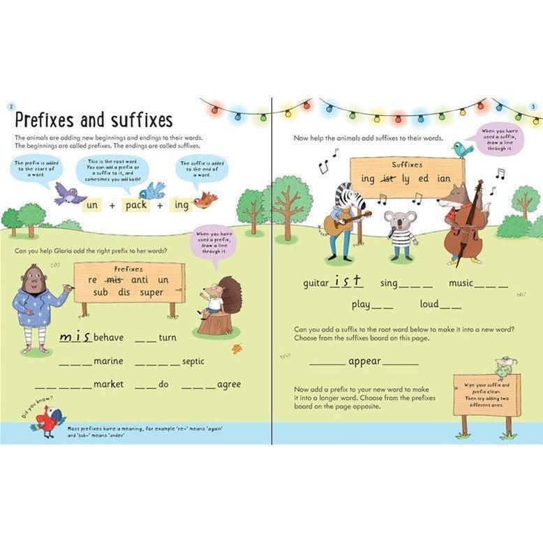 Usborne Key Skills - Wipe-Clean - Spelling Age 7to8 - Spectrawide Bookstore