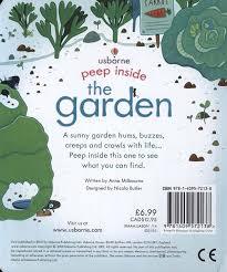 Usborne - Peep Inside - The Garden - Spectrawide Bookstore