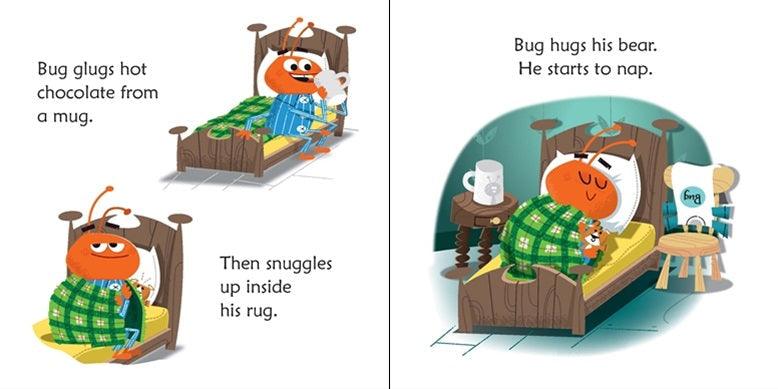 Usborne Phonics Readers - Bug In A Rug - Spectrawide Bookstore