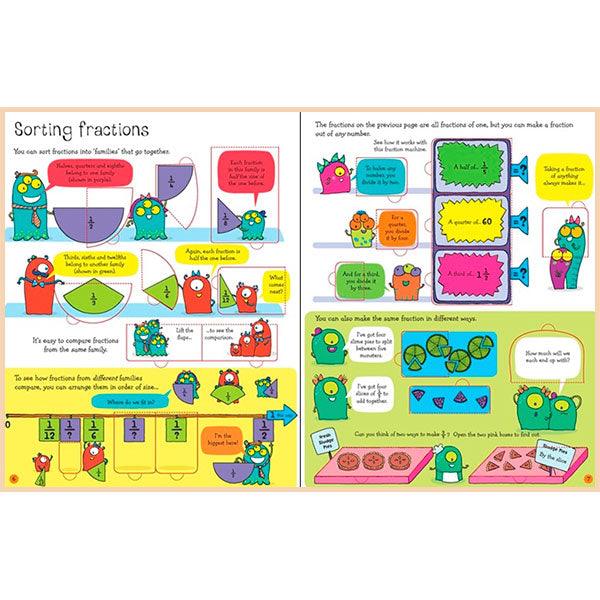 Usborne - Lift-the-Flap - Fractions and Decimals - Spectrawide Bookstore