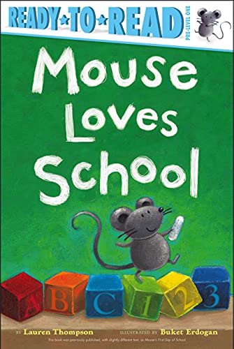 Ready to Read  Pre-Level One - Mouse Loves School - جاهز للقراءة المستوى التمهيدي الأول - فأر يحب المدرسة