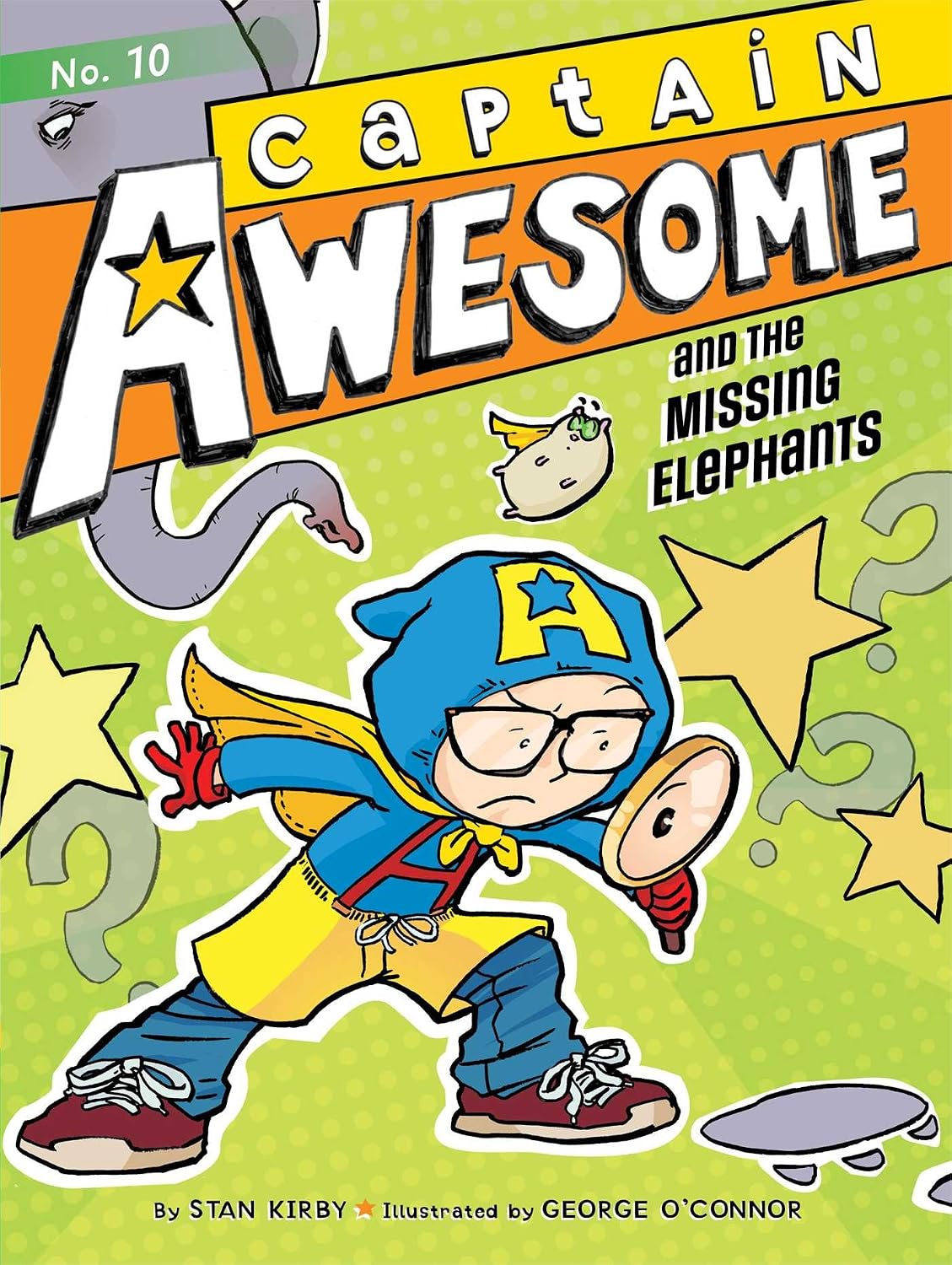 Captain Awesome And The Missing Elephants Book#10