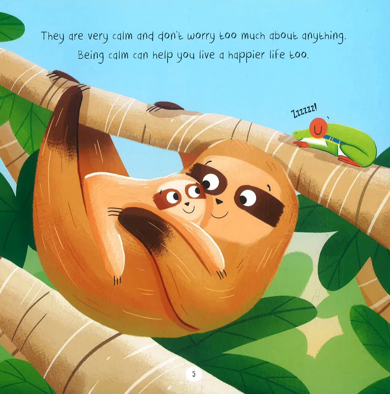 Healthy Habits - Sloth's Guide to Keeping Calm