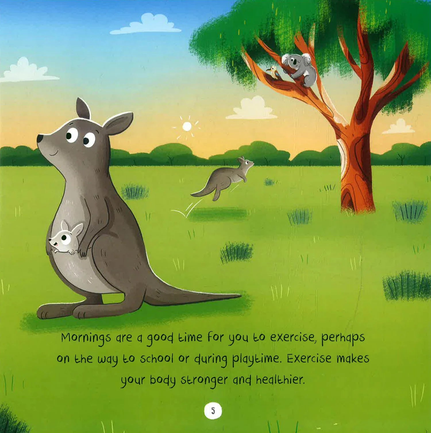 Healthy Habits - Kangaroo's Guide to Keeping Fit
