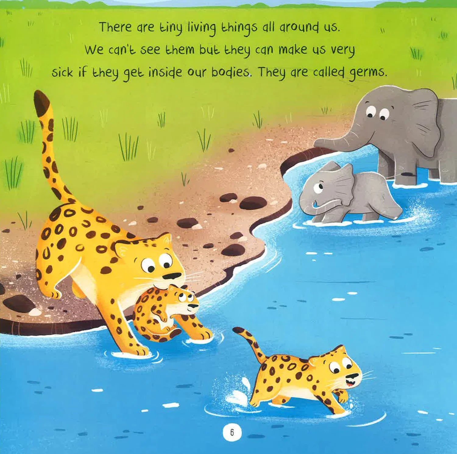 Healthy Habits - Leopard's Guide to Keeping Clean - عادات صحية - دليل النمر للحفاظ على النظافة