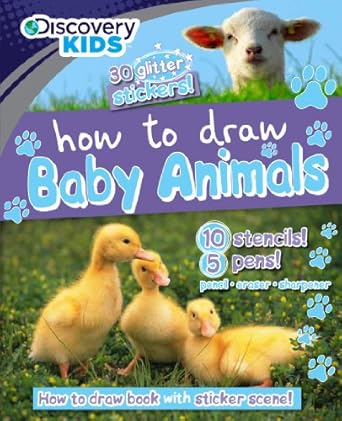 Discovery Kids - How To Draw Baby Animals - Discovery Kids - كيفية رسم صغار الحيوانات