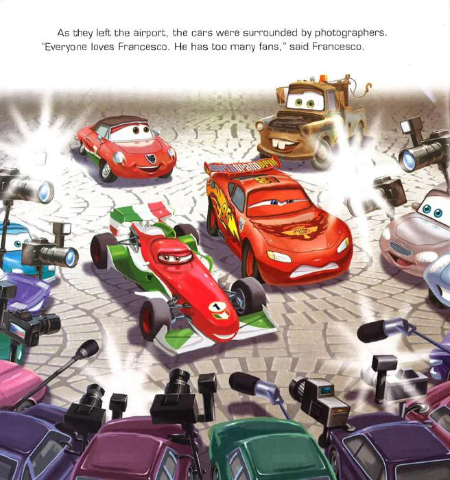 Disney Pixar: Cars - Flip Me Over - Activity and Story (2 in 1 Books) - سيارات ديزني ماجيكال ستوري 2