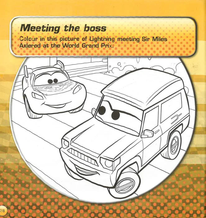 Disney Pixar: Cars - Flip Me Over - Activity and Story (2 in 1 Books) - سيارات ديزني ماجيكال ستوري 2
