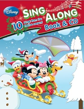 Disney Christmas Sing Along Book - كتاب ديزني كريسماس أغاني عيد الميلاد