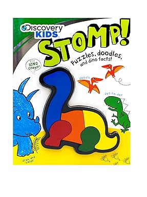 Discovery Kids Stomp - Puzzles, Doodles, and Dino Facts! - ديسكفري كيدز ستومب - ألغاز ورسومات وحقائق عن الديناصورات!