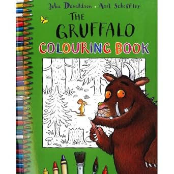 The Gruffalo - Colouring Book - غروفالو - كتاب تلوين