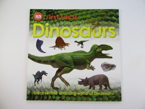 First Facts Dinosaurs book for Kids