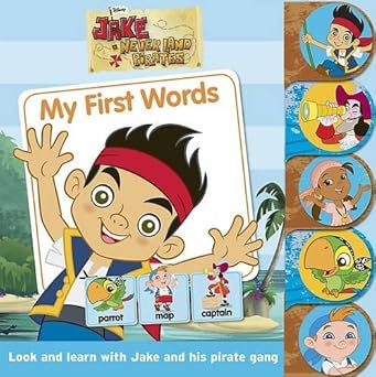 Disney - Disney Jake and the Never Land Pirates - My Fist Word - ديزني - ديزني جيك وقراصنة أرض الأحلام - كلمتي الأولى