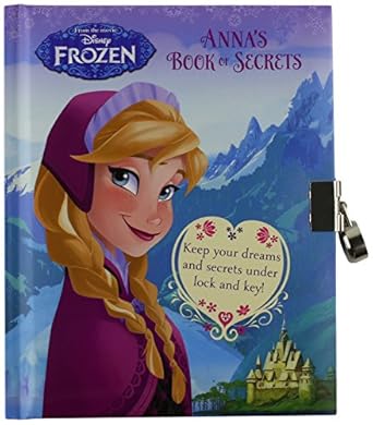 Disney Frozen Anna's Book of Secrets - Journal - كتاب أسرار ديزني فروزن آنا - مجلة
