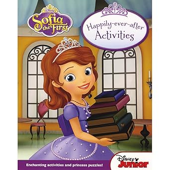 Disney Junior Sofia the First: Happily-Ever-After Activities - دعونا نلون - المركبات - ساعات من المرح التعليمي