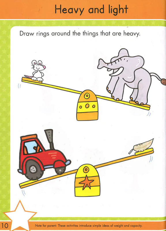 Gold Stars - Starting Maths - Ages 3-5 - النجوم الذهبية - بدء الرياضيات - الأعمار 3-5
