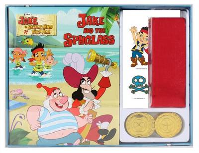 Disney Junior Jake and the Never Land Pirates Read and Play Pirate Set - مجموعة ديزني جونيور جيك وقراصنة أرض الأحلام: اقرأ والعب مع القراصنة
