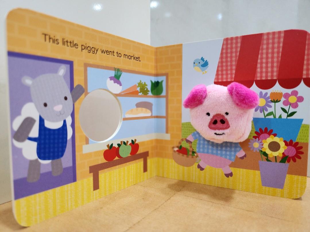This Little Piggy - Finger Puppet Book