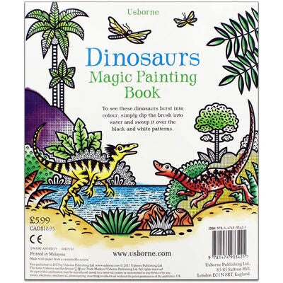 USBORNE - Dinosaurs Magic Painting Book