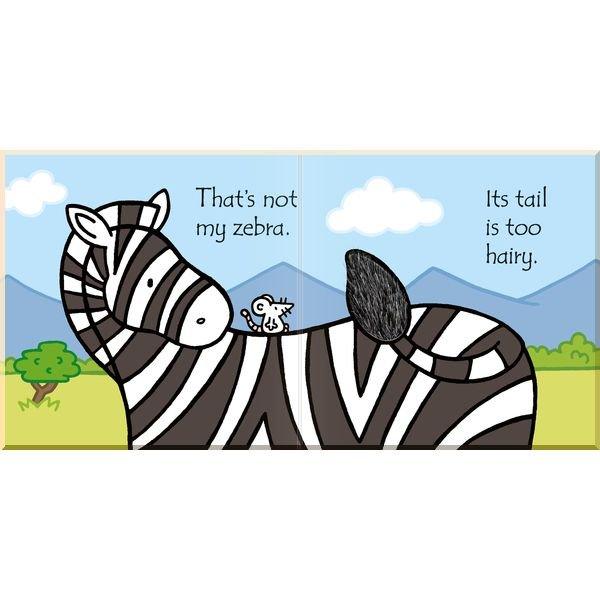 Usborne Touchy-Feely Books - That's Not My Zebra - Spectrawide Bookstore