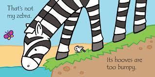 Usborne Touchy-Feely Books - That's Not My Zebra - Spectrawide Bookstore