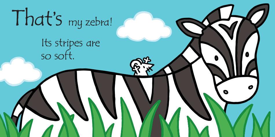Usborne Touchy-Feely Books - That's Not My Zebra - Spectrawide Bookstore