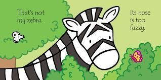 Usborne Touchy-Feely Books - That's Not My Zebra - Spectrawide Bookstore