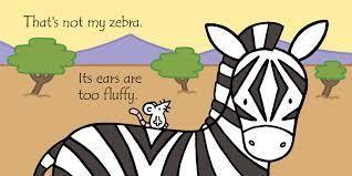 Usborne Touchy-Feely Books - That's Not My Zebra - Spectrawide Bookstore