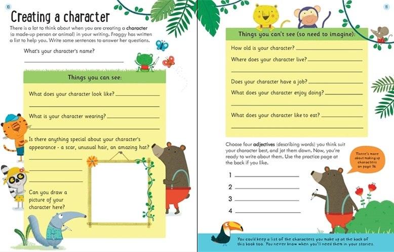 Usborne Key Skills - Wipe-Clean - Creative Writing Age 6to7 - Spectrawide Bookstore