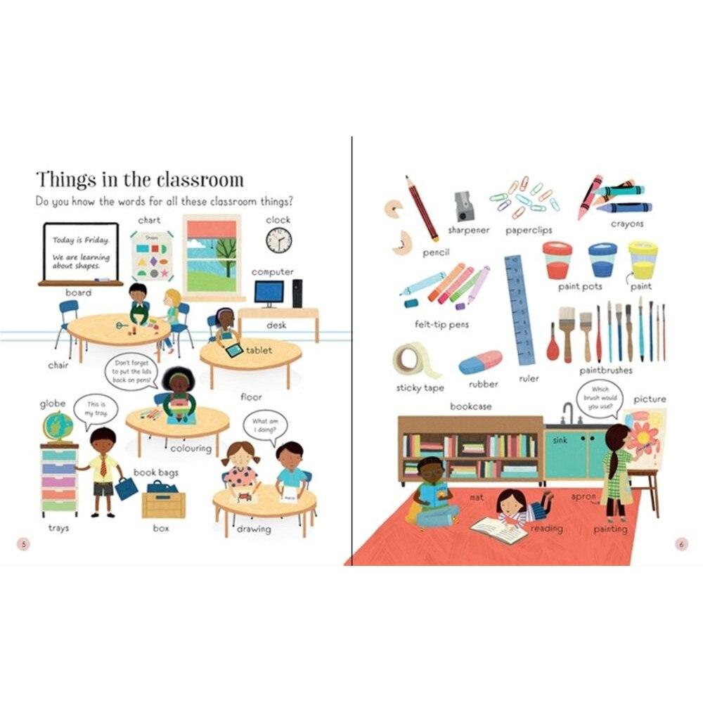 Usborne - All the Words You Need to Know Before You Start School - Spectrawide Bookstore