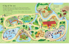 The Usborne Little Children's - ZOO Activity Book - Spectrawide Bookstore