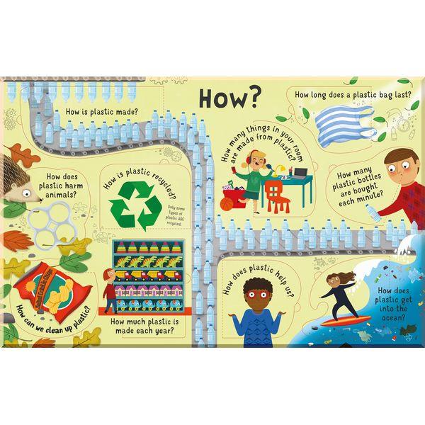 Usborne - Lift-the-Flap - Questions and Answers about Plastic - Spectrawide Bookstore