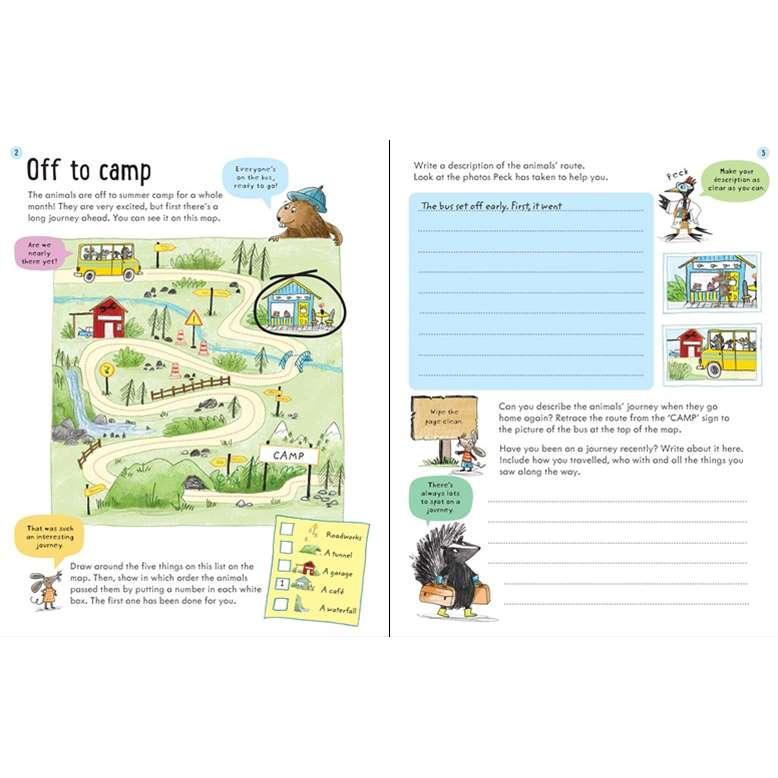 Usborne Key Skills - Wipe-Clean - Writing Skills Age 8to9 - Spectrawide Bookstore