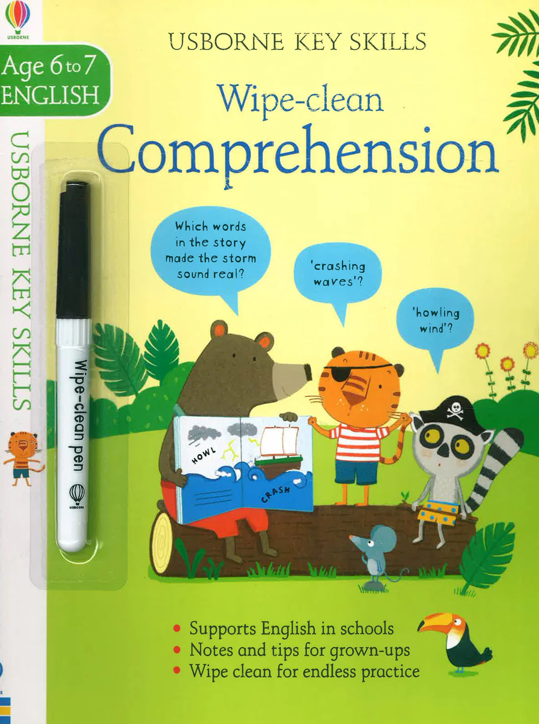 المهارات الأساسية من Usborne - الفهم النظيف للأعمار من 6 إلى 7 سنوات 