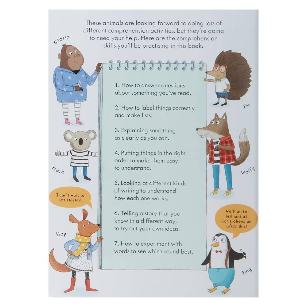 Usborne Key Skills - Wipe-Clean - Comprehension Age 7to8 - Spectrawide Bookstore