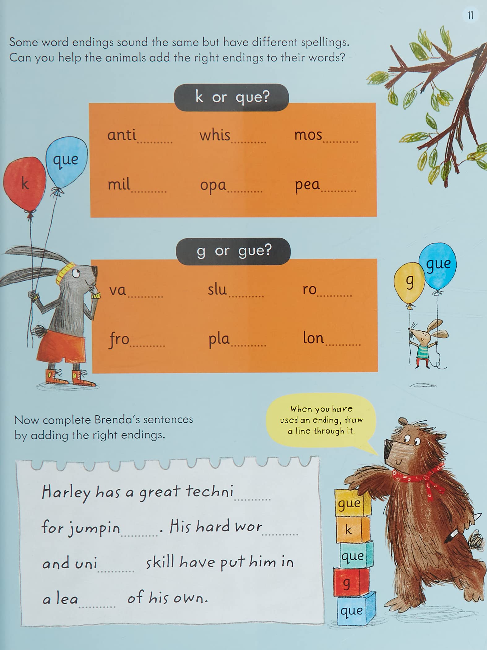 Usborne Key Skills Wipe Clean - Spelling 8-9