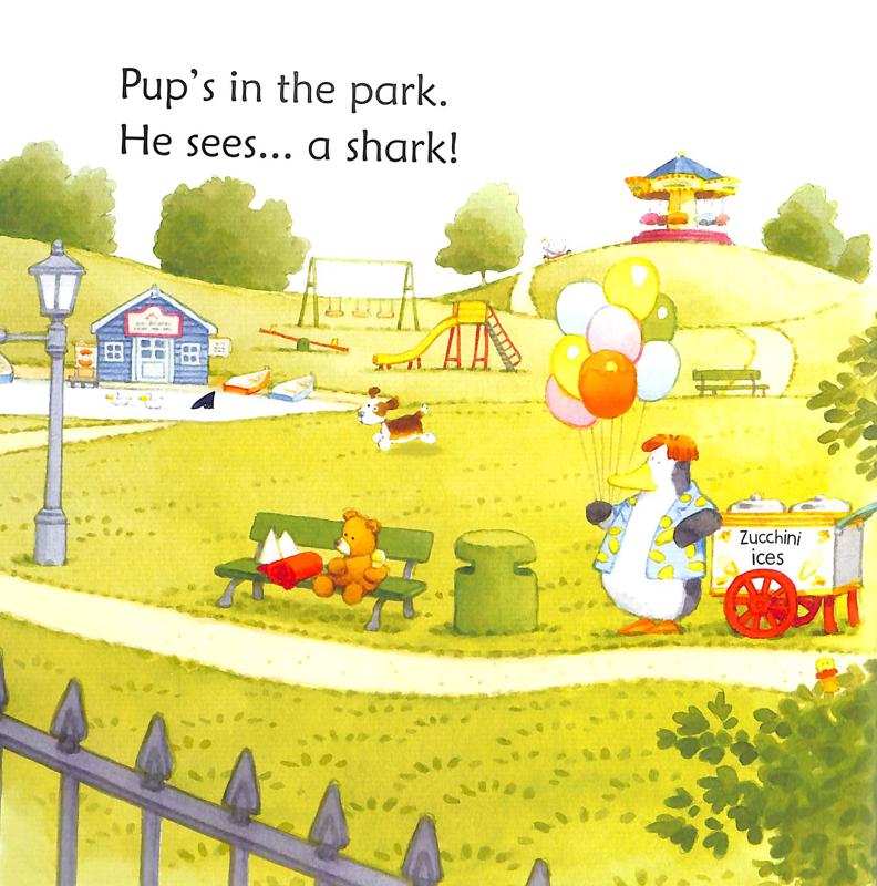 Usborne Phonics Readers - Shark In The Park