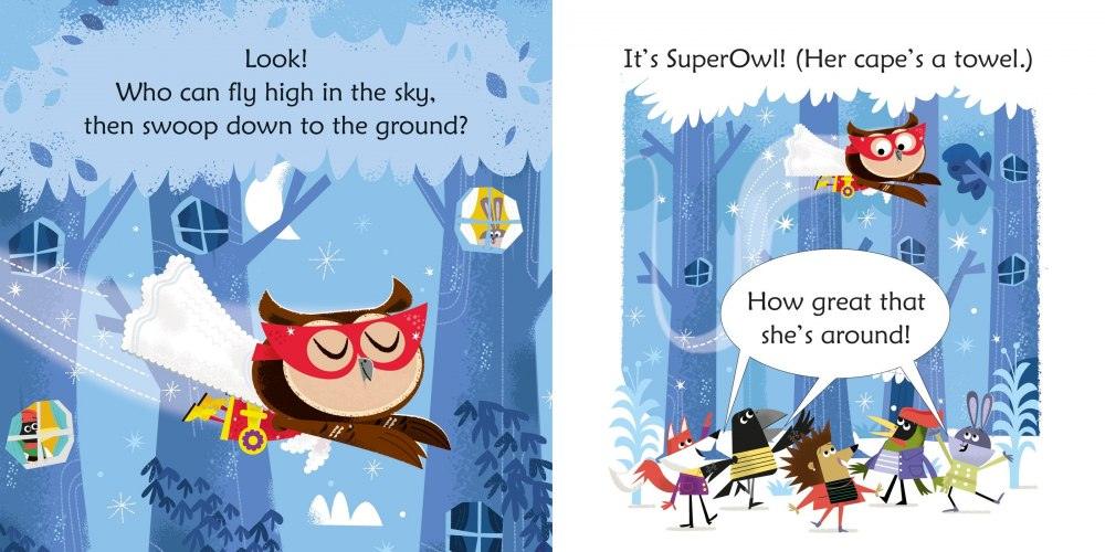 Usborne Phonics Readers - Owl in a Towel - Spectrawide Bookstore