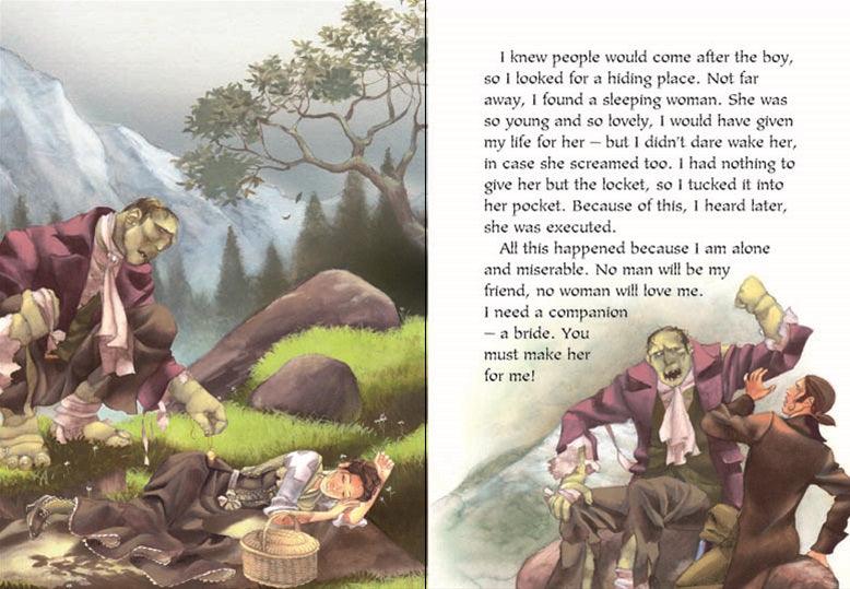 Usborne Story Books - Frankenstein - Level 3 - Spectrawide Bookstore