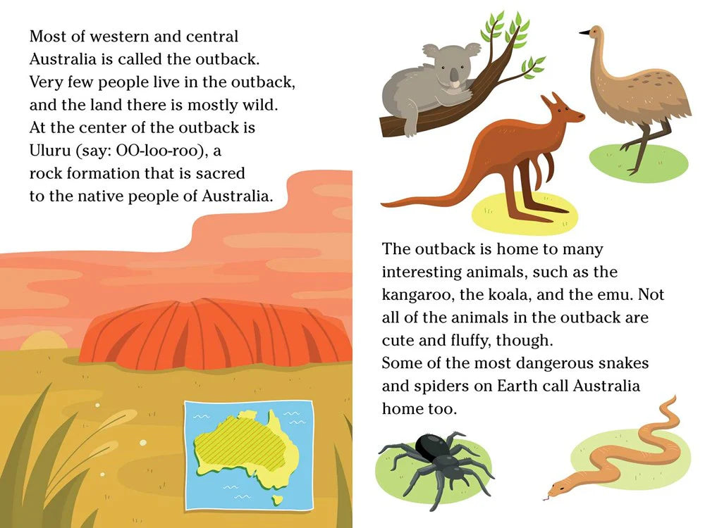 Ready To Read Level 2 - Living In Australia - جاهز للقراءة المستوى الثاني - العيش في أستراليا