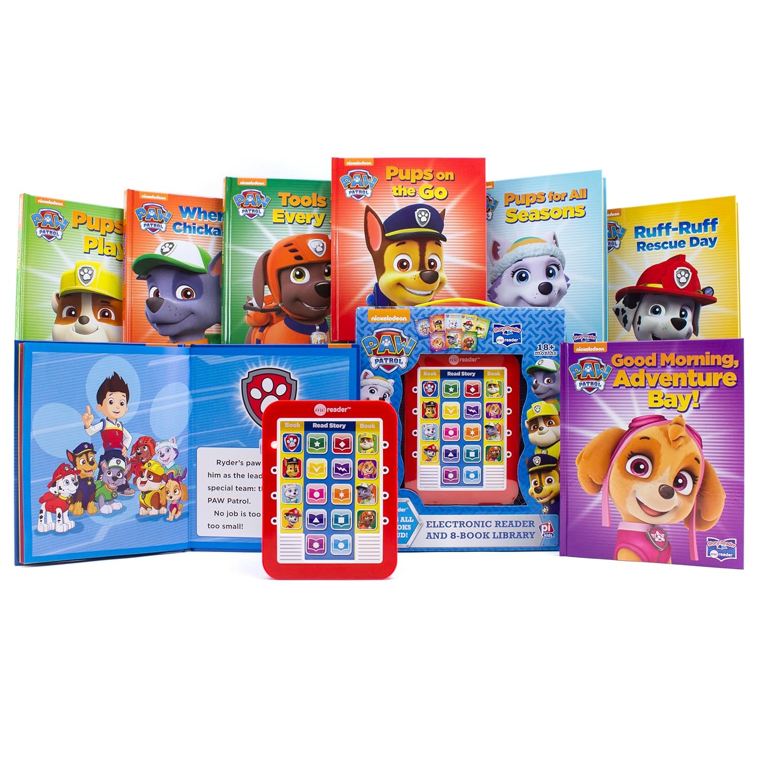 Nickelodeon PAW Patrol: Me Reader Electronic Reader and 8 Sound Book Library