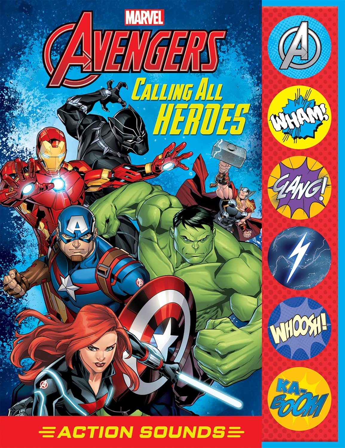 Marvel Avengers: Calling All Heroes! Action Sound Book - Graphics Novel
