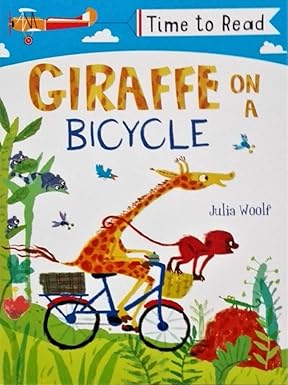 Early Reader - Time To Read - Giraffe on a Bicycle - قارئ مبتدئ - حان وقت القراءة - زرافة على دراجة هوائية